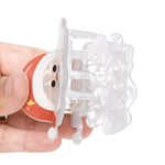 Load image into Gallery viewer, Christmas-Themed Hair Claw Clips - Festive Santa, Gingerbread & Wreath Set of 3