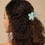 Load image into Gallery viewer, Floral Hair Clutchers | Looks Lovely on Thick, Curly Hair | Set of 3