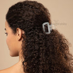 Load image into Gallery viewer, Hair Claw Clips Sparkly Clutchers for Women Set of 2