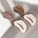Load image into Gallery viewer, Hair Claw Clips for Women – Lightweight Pastel and Neutral Toned Set of 4