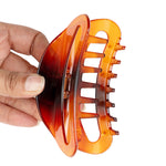 Load image into Gallery viewer, Elegant Hair Claw Clips for Women in Black and Tortoiseshell Shades Set of 4