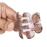Load image into Gallery viewer, Floral Hair Clutchers for Women | Funky Claw Clips | Ideal for Thick, Curly Hair | Set of 3