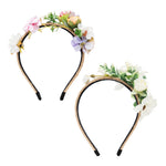 Load image into Gallery viewer, Women’s Flower Headbands Set of 2 Colours