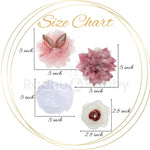 Load image into Gallery viewer, Hair Bow Flower Hair Clips for Kids & Women Pack of 4