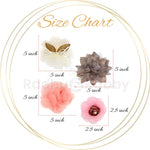 Load image into Gallery viewer, Flower Hair Bow Clips Hairpins for Everyday Wear Set of 4