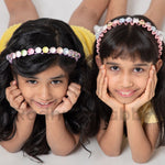 Load image into Gallery viewer, Pastel Hairbands for Girls - Fun Character Design Pack of 2
