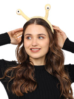 Load image into Gallery viewer, Handmade Hairband for Girls Yellow Colour Pack of 1