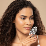 Load image into Gallery viewer, Floral Crystal Hair Barrette with White Flowers One Piece