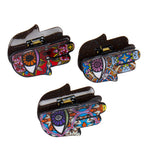 Load image into Gallery viewer, Tribal Boho Hair Claw Clips - Set of 3