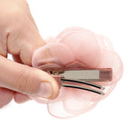 Load image into Gallery viewer, Flower Hair Clips Elegant Pastel Bows for Girls Pack of 4