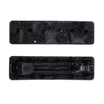 Load image into Gallery viewer, Matte Black Crystal Barrette for Women