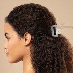 Load image into Gallery viewer, Hair Claw Clips Sparkly Clutchers for Women Set of 2