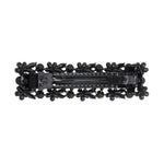 Load image into Gallery viewer, Black Floral Hair Barrette with Crystals For Girls