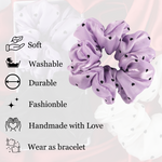 Load image into Gallery viewer, Stylish Tissue Hair Scrunchies Set of 3