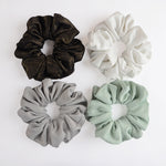 Load image into Gallery viewer, Hair Scrunchies for All Occasions Pack of 4