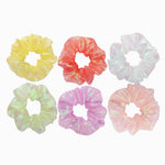 Load image into Gallery viewer, Trendy Hair Scrunchies for Women Colourful Set of 6