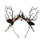 Load image into Gallery viewer, Halloween Black Antler Headband 1 Pcs