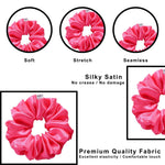 Load image into Gallery viewer, Satin Hair Scrunchies for Women and Girls Set of 12