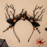 Load image into Gallery viewer, Halloween Black Antler Headband 1 Pcs