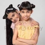 Load image into Gallery viewer, Trendy Black & White Polka Dot Alligator Clips - 2 Pack