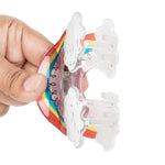 Load image into Gallery viewer, Rainbow Hair Clutchers for Women | Stylish Claw Clips | Ideal for Most Hair Types | Set of 3