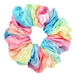 Load image into Gallery viewer, Rainbow Hair Scrunchies Set of 6