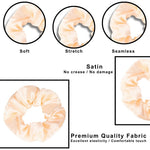 Load image into Gallery viewer, Hair Scrunchies For Women Set of 24 Colorful Satin Hair Accessories