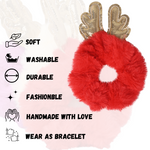 Load image into Gallery viewer, Hair Scrunchies For Women/Girls - Set Of 3