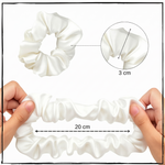 Load image into Gallery viewer, Hair Scrunchies For Women Set of 24 Colorful Satin Hair Accessories