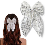 Load image into Gallery viewer, Hair Bow for All Occasions White Colour Pack of 1
