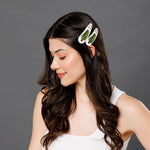 Load image into Gallery viewer, Radhu &amp; Kabby Festive Christmas Tree Hair Clips with Beads for Women &amp; Girls
