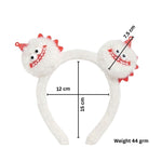 Load image into Gallery viewer, Radhu &amp; Kabby Labubu Plush Hairband | Cute Cartoon Character Headband | Soft &amp; Fun Accessory