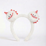 Load image into Gallery viewer, Radhu &amp; Kabby Labubu Plush Hairband | Cute Cartoon Character Headband | Soft &amp; Fun Accessory