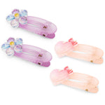 Load image into Gallery viewer, Hair Clips for Girls Pastel Purple &amp; Pink Alligator Hair Pins Set of 4
