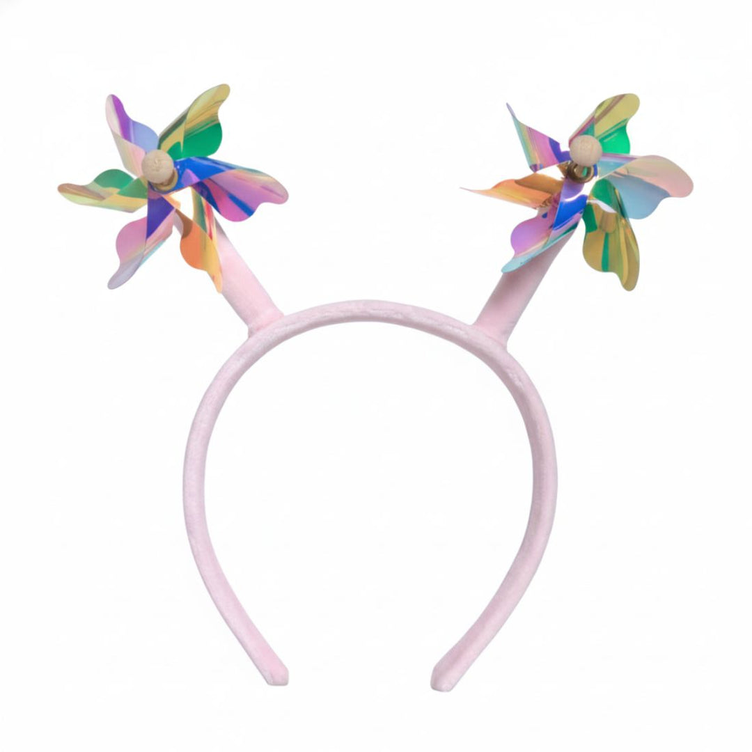 Radhu & Kabby Kids Windmill Hairband | Moving Fan Headband with Air Flow | Cute Party Hair Accessory for Girls