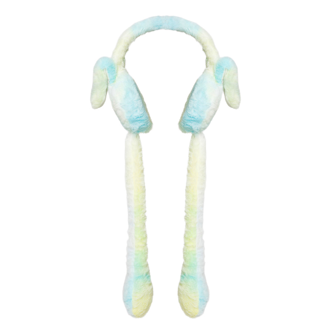 Radhu & Kabby Plush Bunny Ear Muff | Soft Winter Ear Warmer with Long Fluffy Ears | Pack of 1