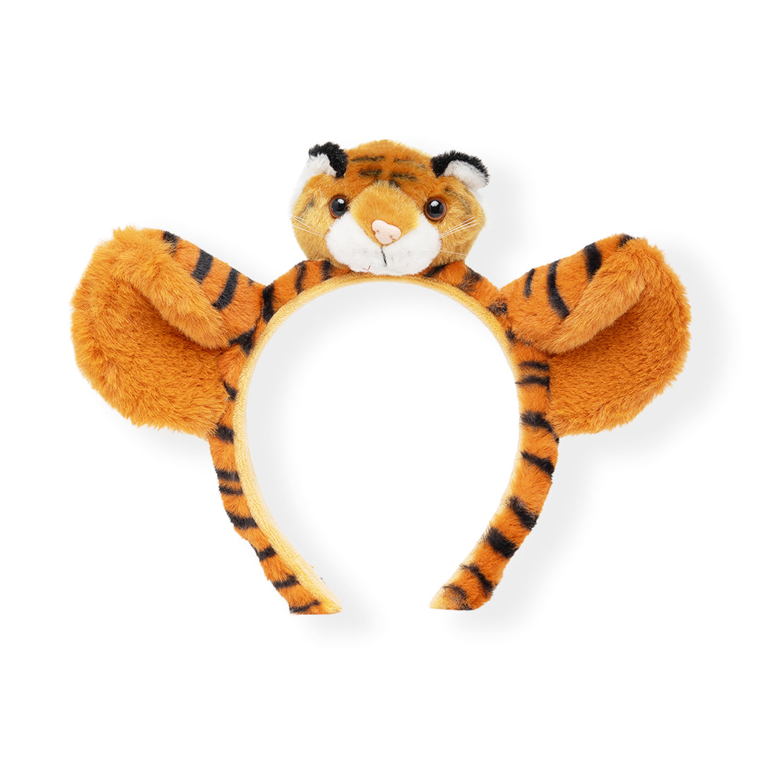 Tiger Ear Hairband Animal Headband for Dress-Up Fun Orange Colour One Piece