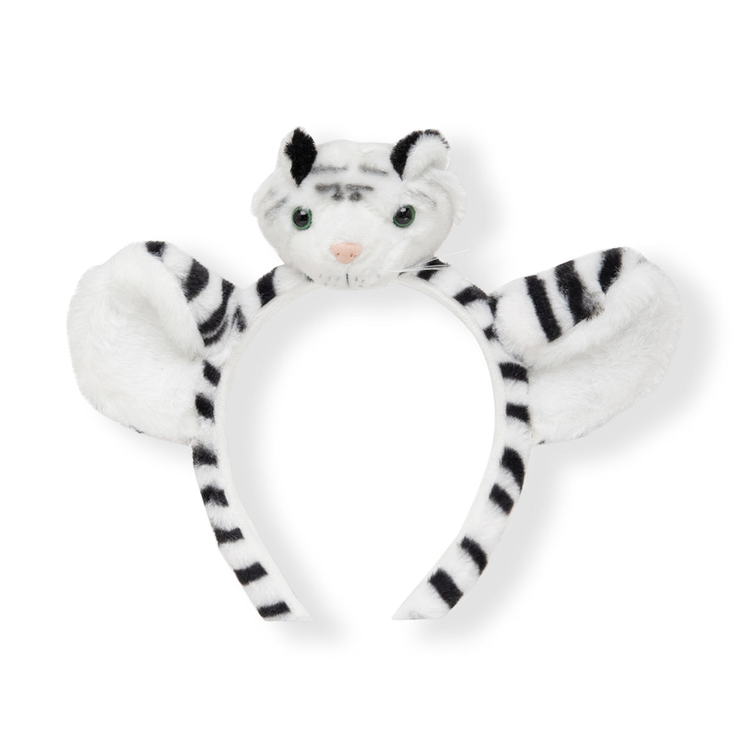 Tiger Hairband for Kids Animal - Themed Headband White Colour One Piece