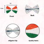 Load image into Gallery viewer, Radhu &amp; Kabby Tricolor Hair Clip for Girls | Perfect For Republic Day, Independence Day, Sports &amp; Function
