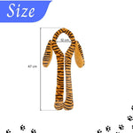 Load image into Gallery viewer, Radhu &amp; Kabby Tiger Print Plush Hairband | Cute Animal Ear Design for Kids &amp; Adults