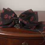 Load image into Gallery viewer, Radhu &amp; Kabby Floral Bow Hair Claw Clip for Women &amp; Girls | Elegant Chiffon Fabric Hair Accessory with Soft Abstract Print