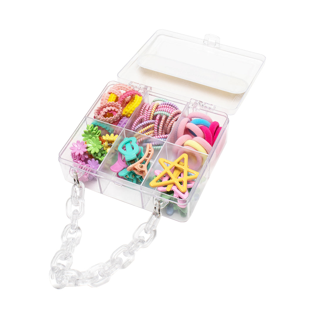 Colourful Hair Accessories for Kids - Mini Purse Set