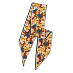 Load image into Gallery viewer, Floral Print Silk Neck Scarf for Women | Elegant &amp; Colorful Fashion Accessory