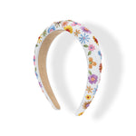 Load image into Gallery viewer, Radhu &amp; Kabby Classy White Hairband Adorned with Floral Embroidery for Girls/Women
