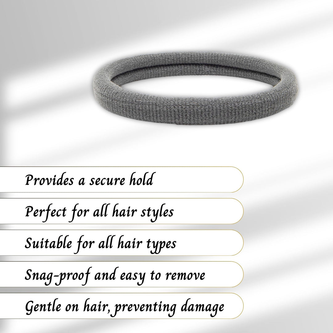 Radhu & Kabby Rubber Bands for Women & Girls | Strong Ponytail Holders for Thick & Thin Hair | Everyday Hair Accessories