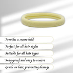 Load image into Gallery viewer, Radhu &amp; Kabby Rubber Bands for Women &amp; Girls | Strong Ponytail Holders for Thick &amp; Thin Hair | Everyday Hair Accessories