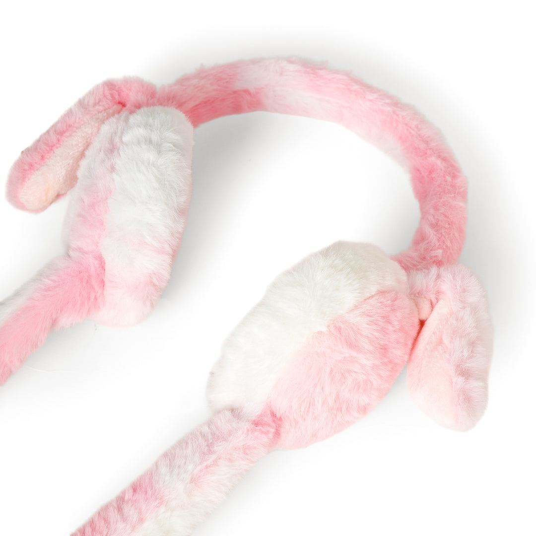 Radhu & Kabby Bunny Ear Muff | Soft Plush Ear Warmer with Long Fluffy Ears | Perfect for Cold Weather | Pack of 1