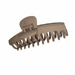 Load image into Gallery viewer, Radhu &amp; Kabby Matte Hair Claw Clip Set of 4 | Wide Tooth Strong Hold | Neutral Shades for Women