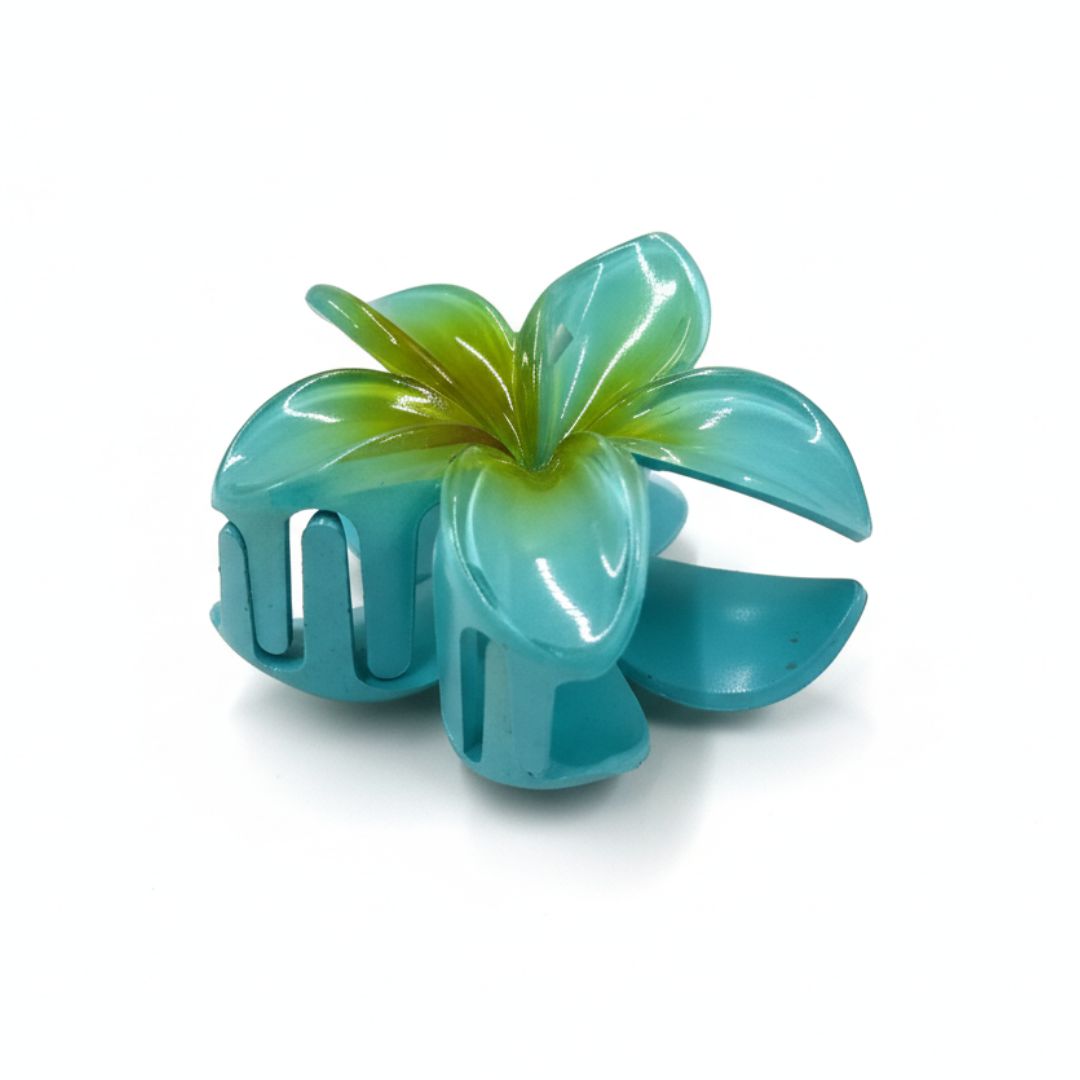 Radhu & Kabby Floral Pastel Hair Claw Clip for Women/Girls | Pack of 6 Stylish Flower Design Hair Accessor