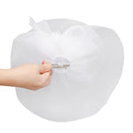 Load image into Gallery viewer, Radhu &amp; Kabby Floral Fascinator Hat for Women | Set of 1 Classic &amp; Stylish White Hat with Alligator Clips &amp; Headband